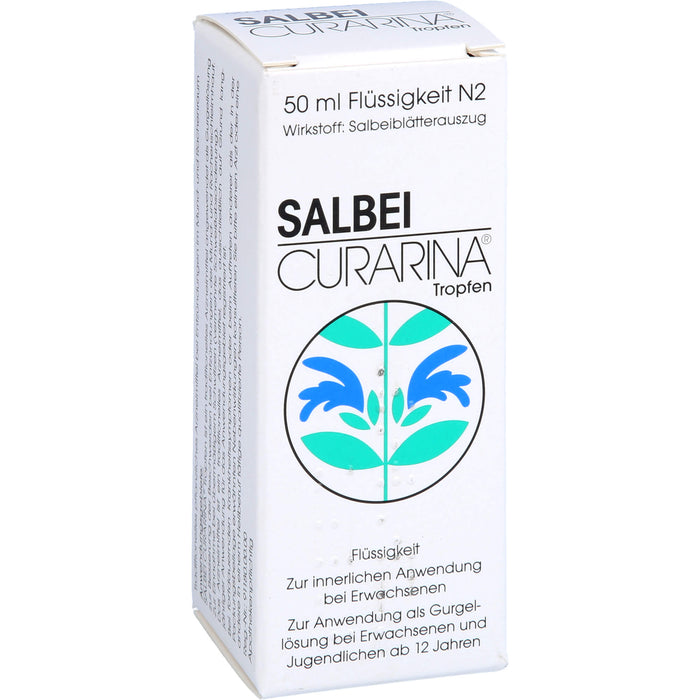 Salbei Curarina Tropfen, 50 ml Solution