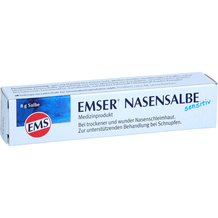 Emser Nasensalbe sensitiv, 8 g Ointment