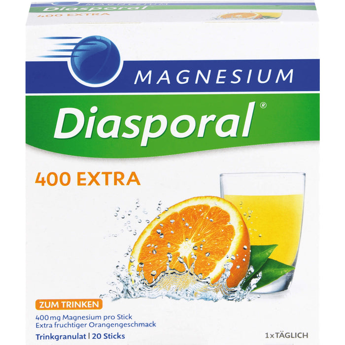 Magnesium-Diasporal 400 extra Trinkgranulat, 20 pc Sachets