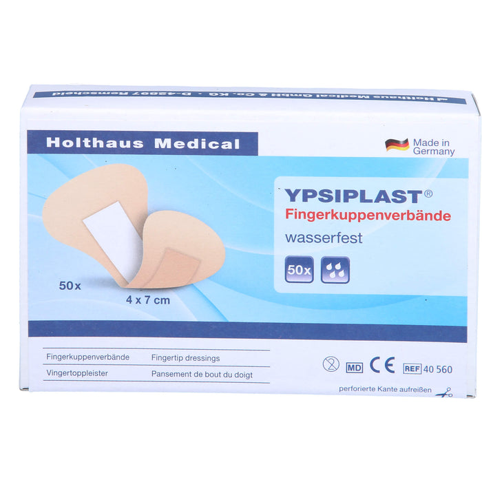 YPSIPLAST Fingerkuppenverband, wasserfest 4 cm x 7 cm, 50 pcs. Patch