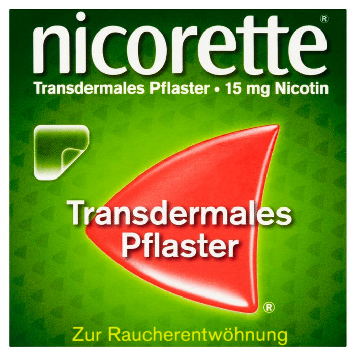 nicorette TX Pflaster 15 mg zur Raucherentwöhnung, 14 pc Pansement