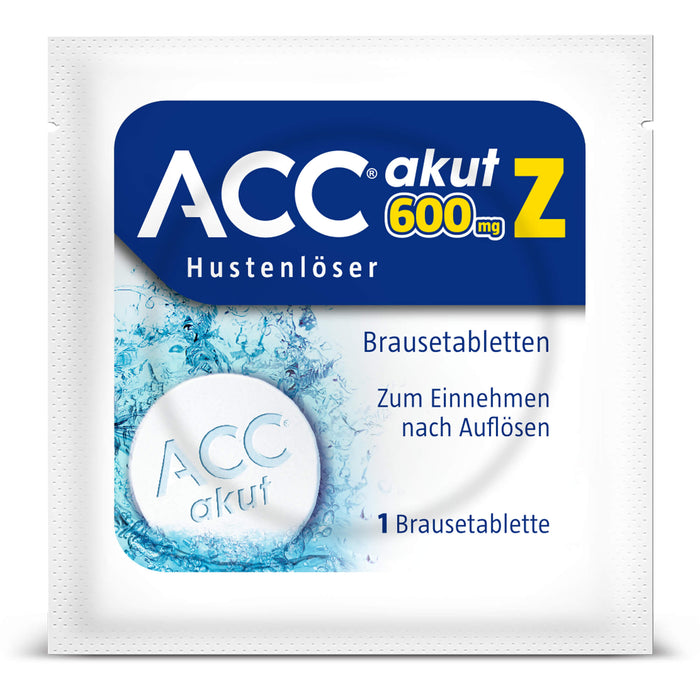 ACC akut 600 mg Z Hustenlöser Brausetabletten, 20 pc Tablettes