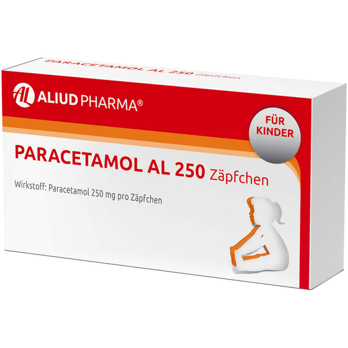 Paracetamol AL 250 Zäpfchen, 10 pc Suppositoires