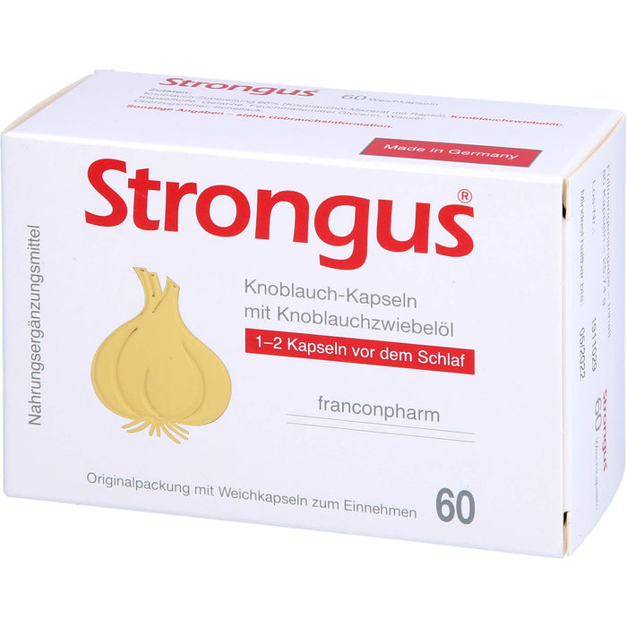 Strongus Knoblauch-Kapseln, 60 pc Capsules