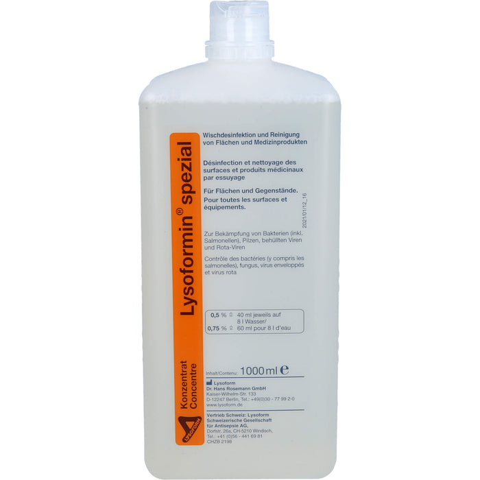 Lysoformin Spezial, 1000 ml KON