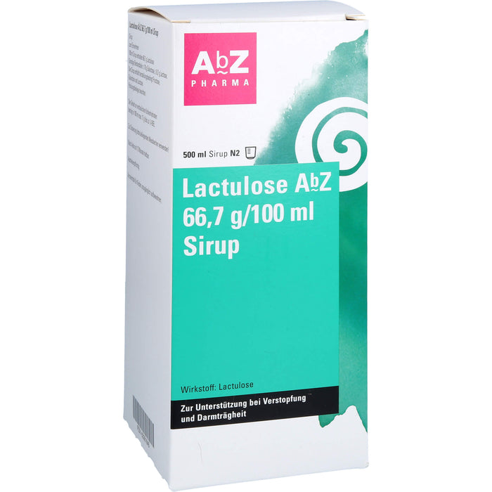 Lactulose AbZ 66,7 g/100 ml Sirup, 500 ml Solution