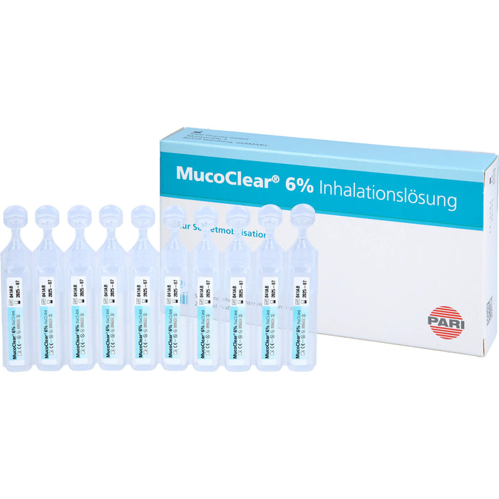 MucoClear 6 % NaCl Inhalationslösung, 20 pc Ampoules