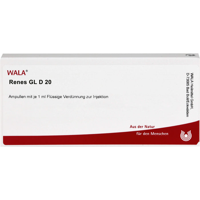 Renes Gl D20 Wala Ampullen, 10X1 ml AMP