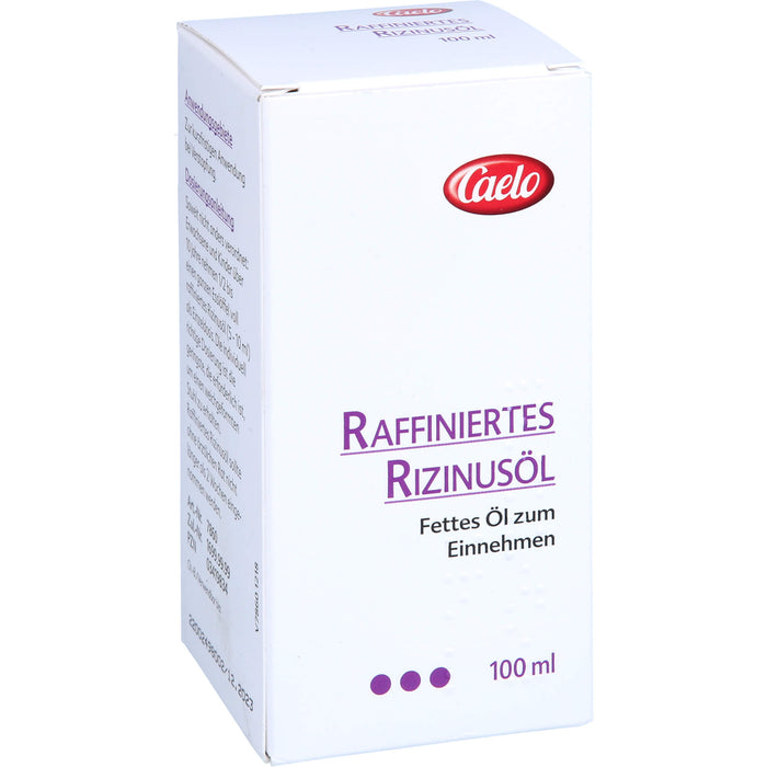 Caelo Raffiniertes Rizinussöl, 100 ml Huile