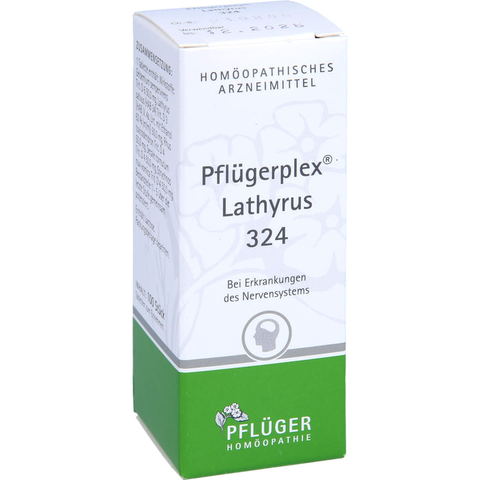 Pflügerplex Lathyrus 324 Tabletten bei Erkrankungen des Nervensystems, 100 St. Tabletten