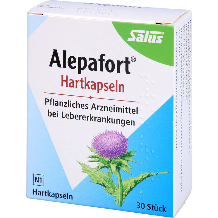 Salus Alepafort Hartkapseln bei Lebererkrankungen, 30 pcs. Capsules