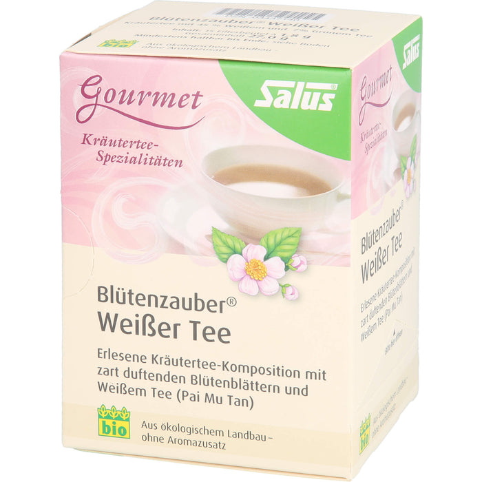 Salus Blütenzauber Weißer Tee, 15 St. Filterbeutel