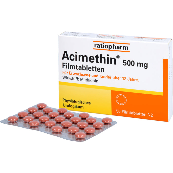 Acimethin 500 mg Filmtabletten physiologisches Urologikum, 50 pcs. Tablets