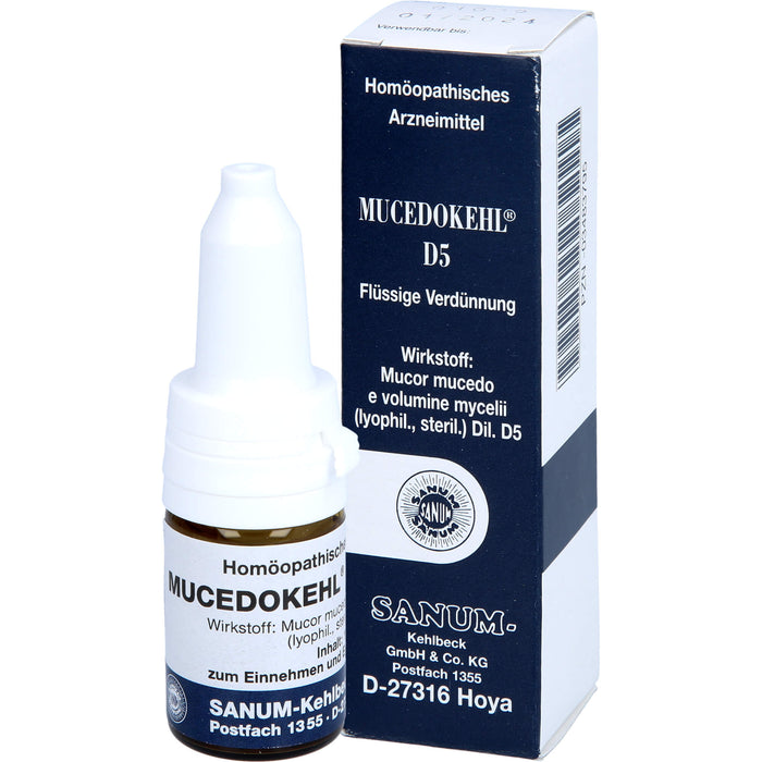 MUCEDOKEHL D5 flüssige Verdünnung, 10 ml Lösung