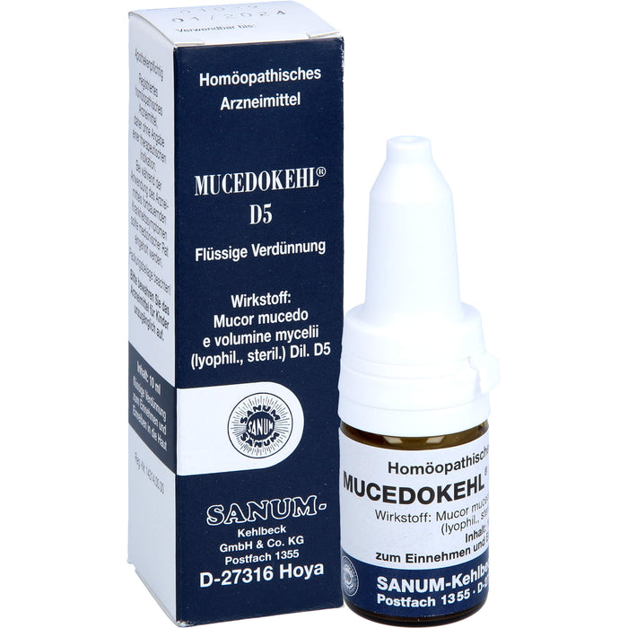 MUCEDOKEHL D5 flüssige Verdünnung, 10 ml Lösung