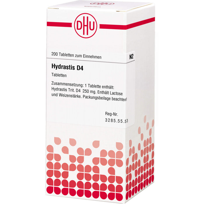 DHU Hydrastis D4 Tabletten, 200 St. Tabletten