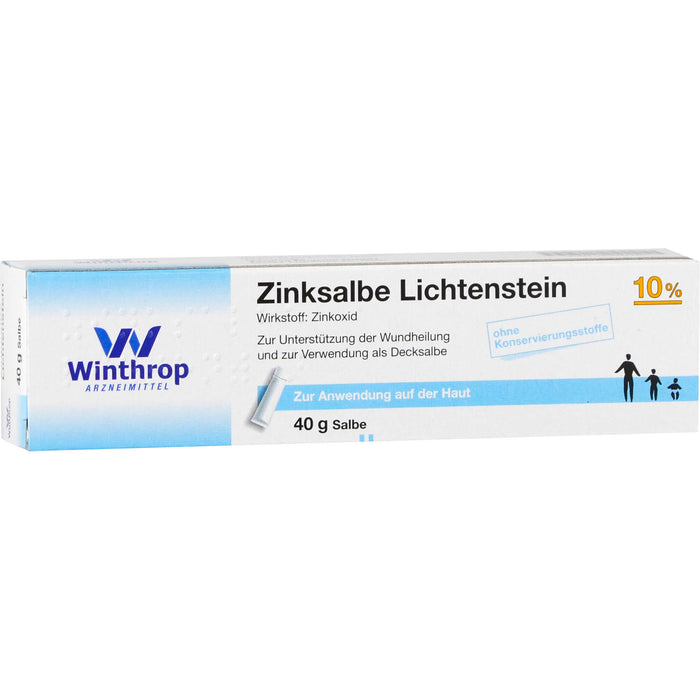 Zinksalbe Lichtenstein, 40 g Ointment