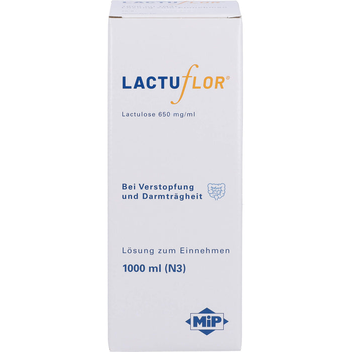 Lactuflor, Lactulose 650 mg/ml, Lösung zum Einnehmen, 1000 ml LSE