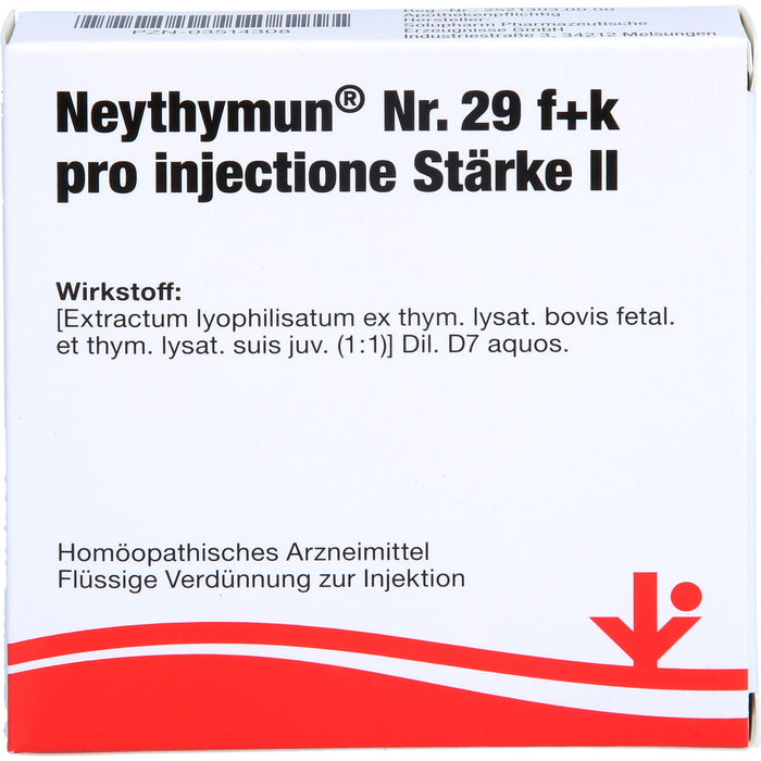 NeyThymun Nr. 29 f+k pro injectione St. II Amp., 5X2 ml AMP