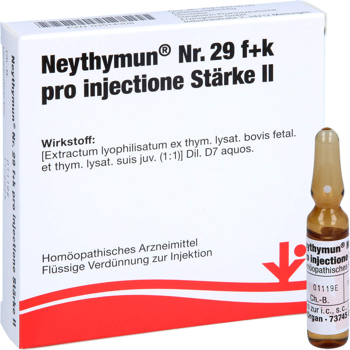 NeyThymun Nr. 29 f+k pro injectione St. II Amp., 5X2 ml AMP