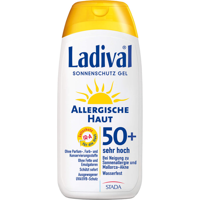 Ladival Allergische Haut LSF 50+ Sonnenschutz-Gel, 200 ml Gel