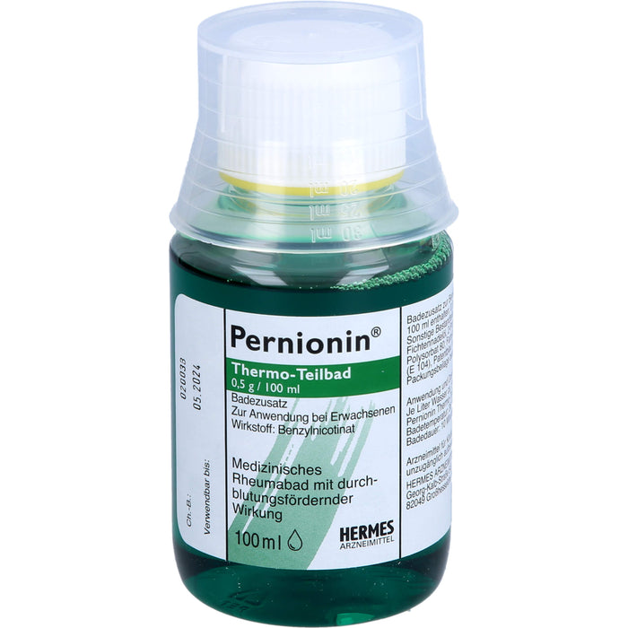 Pernionin Thermo-Teilbad medizinisches Rheumabad mit durchblutungsfördernder Wirkung, 100 ml Solution