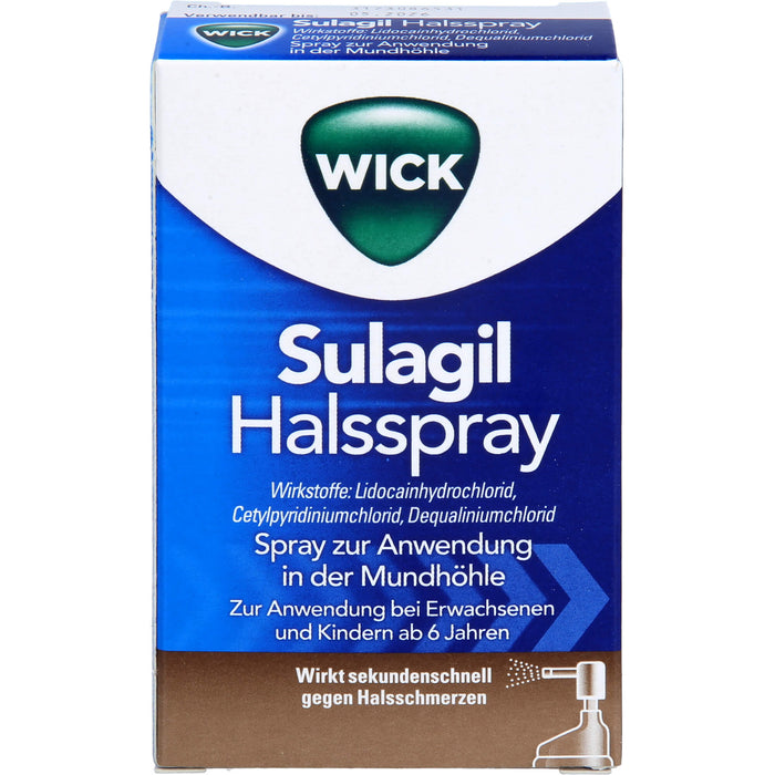 WICK Sulagil Halsspray, 15 ml Solution