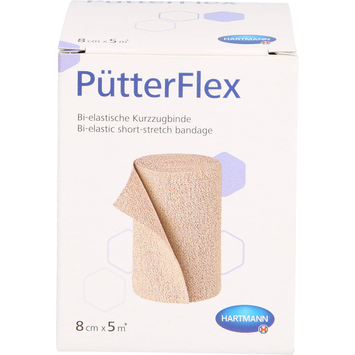 Pütter Flex Binde 8 cm x 5 m, 1 pc Paquet