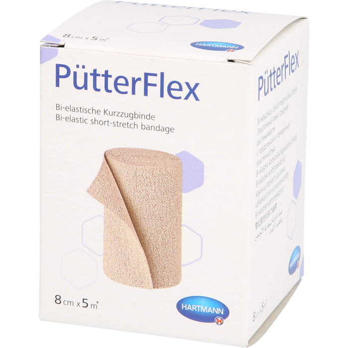 Pütter Flex Binde 8 cm x 5 m, 1 pc Paquet