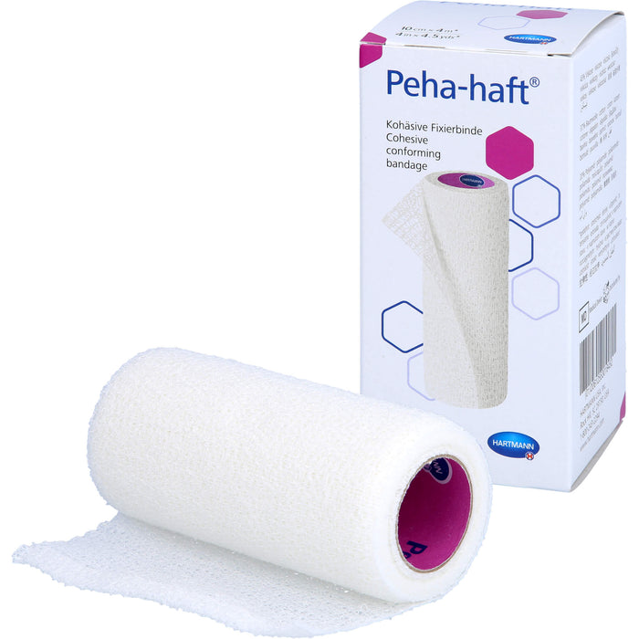 Peha-haft Latexfrei Fixierbinde 10cmx4m, 1 St. Packung