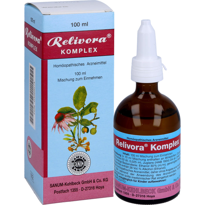 Relivora Komplex Tropf., 100 ml TRO