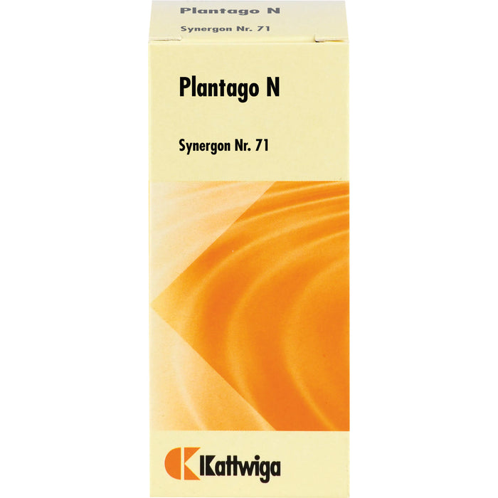 Synergon Komplex 71 Plantago N Tropf., 50 ml TRO