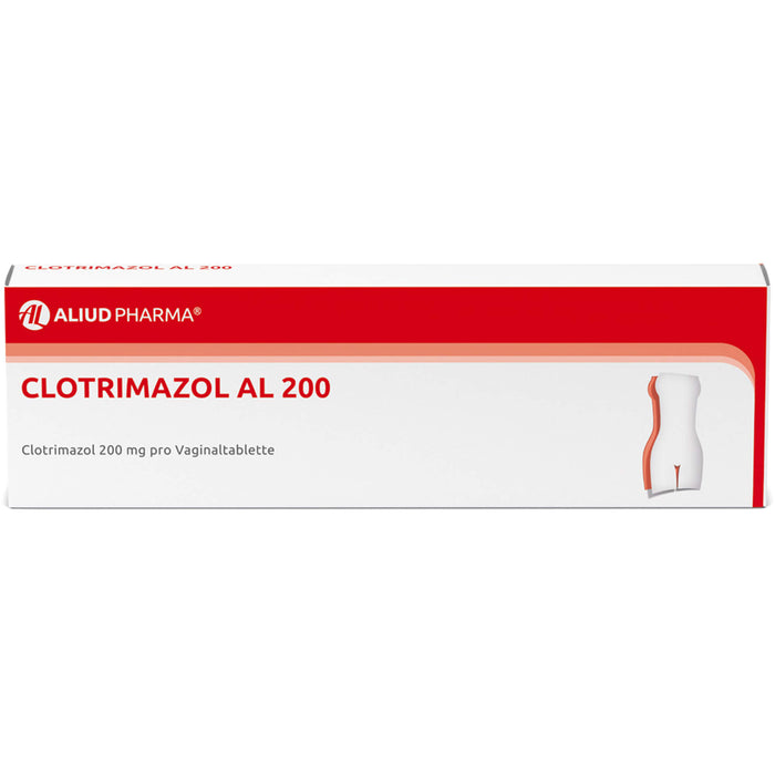 Clotrimazol AL 200 Vaginaltabletten, 3 pc Tablettes