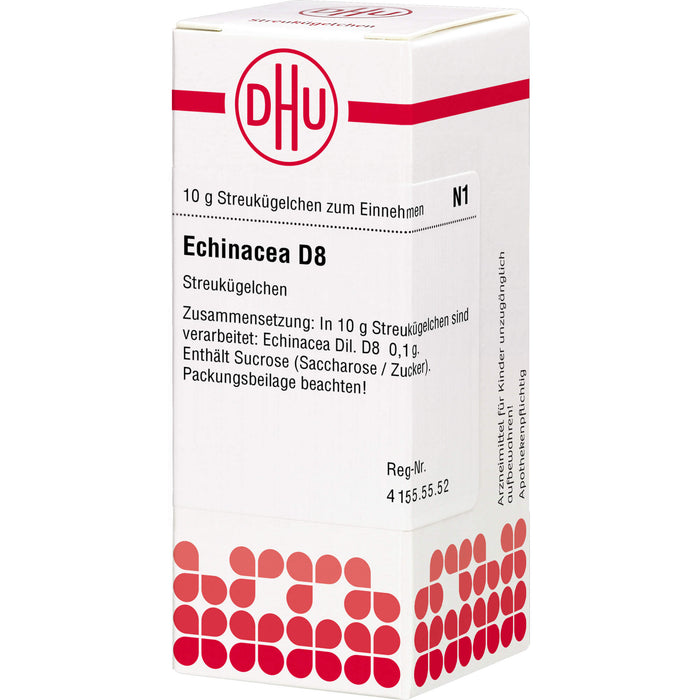 DHU Echinacea D8 Streukügelchen, 10 g Globuli