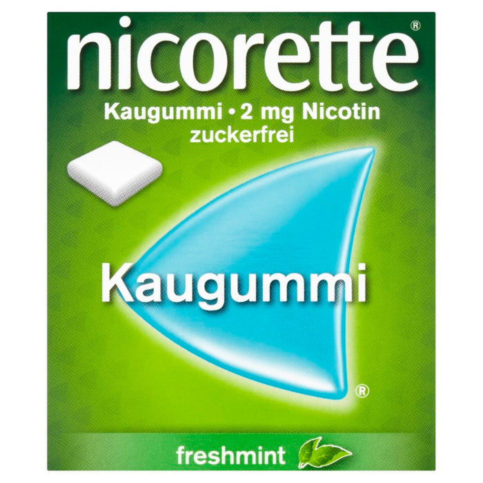 nicorette Kaugummi 2 mg Nicotin zuckerfrei freshmint, 30 St. Kaugummi