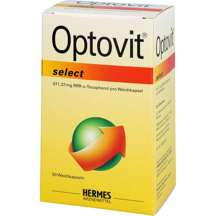 Optovit select 1000 I.E. Kapseln, 50 St. Kapseln