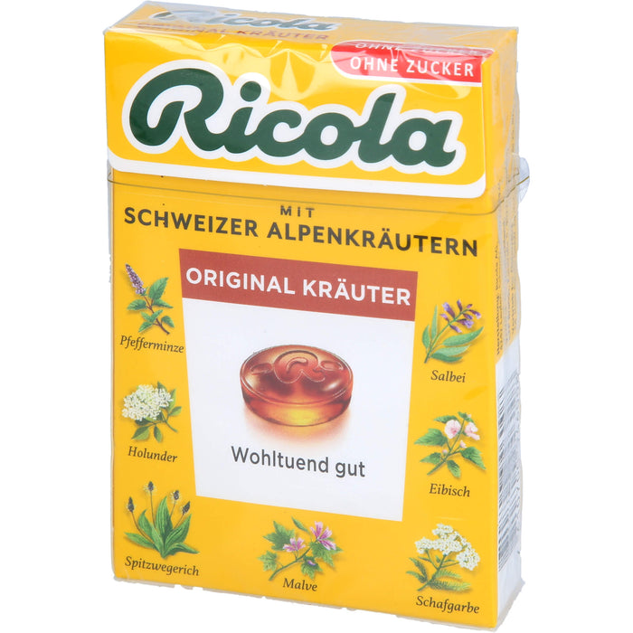 Ricola oZ Box Kräuter, 50 g Bonbons