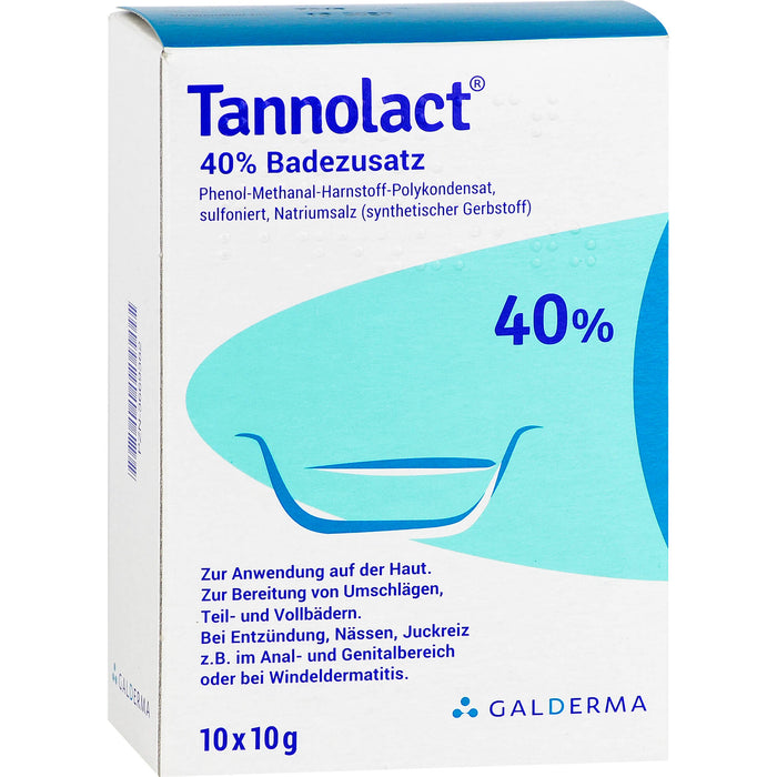 Tannolact Badezusatz Beutel, 10 pcs. Sachets