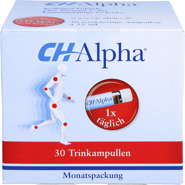 CH-Alpha Trinkampullen, 30 St. Ampullen