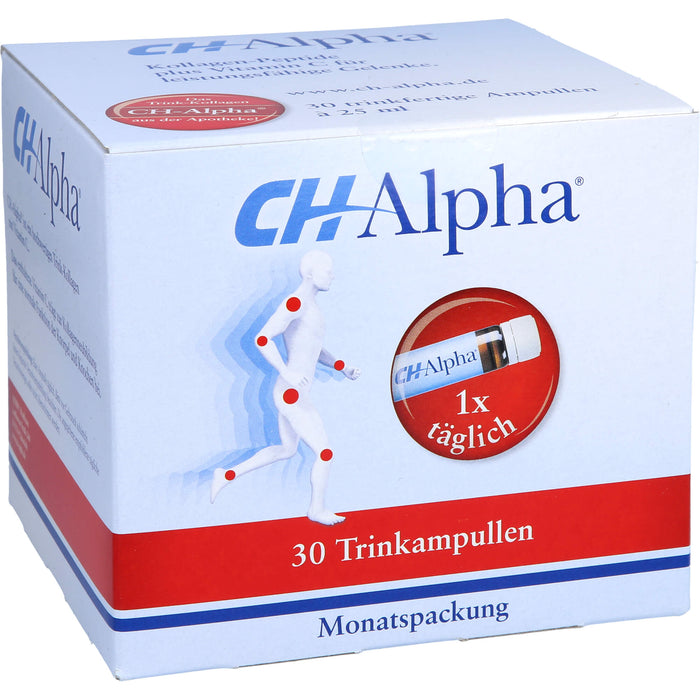 CH-Alpha Trinkampullen, 30 St. Ampullen