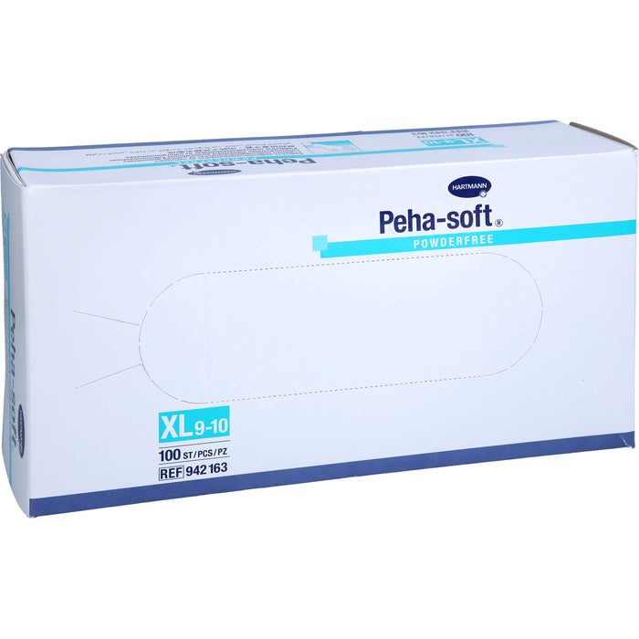 Peha-soft Unters.handsch.ust Latex pf XL ext.groß, 100 St. Handschuhe