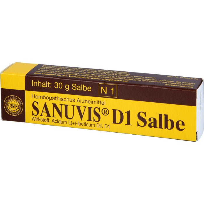 Sanuvis D 1 Salbe, 30 g Onguent