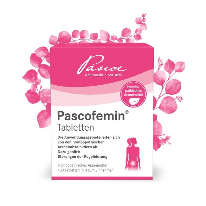 Pascofemin Tabletten bei Störungen der Regelblutung, 100 pcs. Tablets