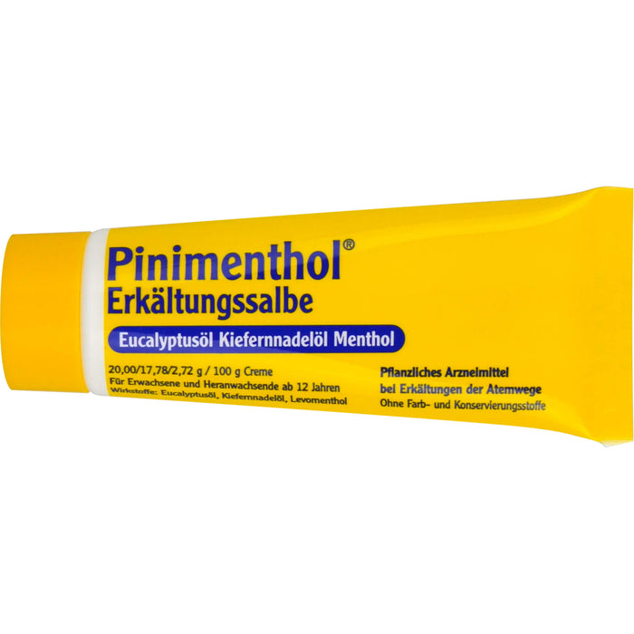 Pinimenthol Erkältungssalbe, 20 g Crème