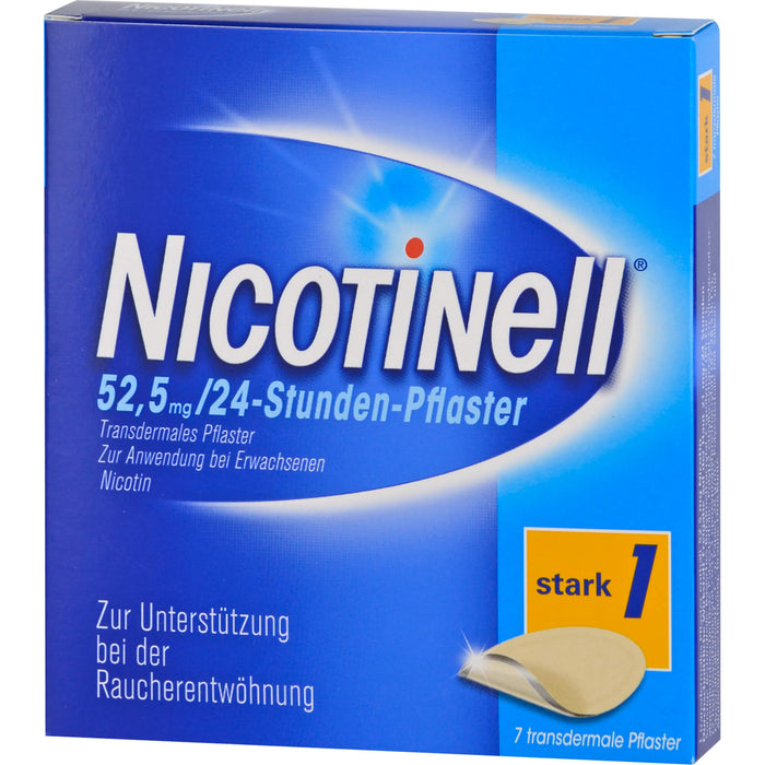 Nicotinell 21 mg 24-Stunden-Pflaster zur Raucherentwöhnung, 7 St. Pflaster