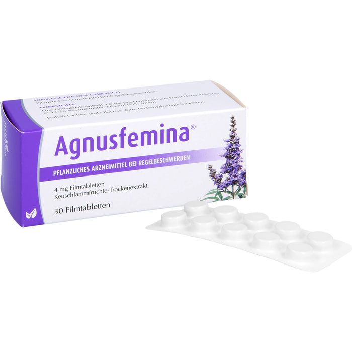 Agnusfemina 4 mg Filmtabletten, 30 St FTA