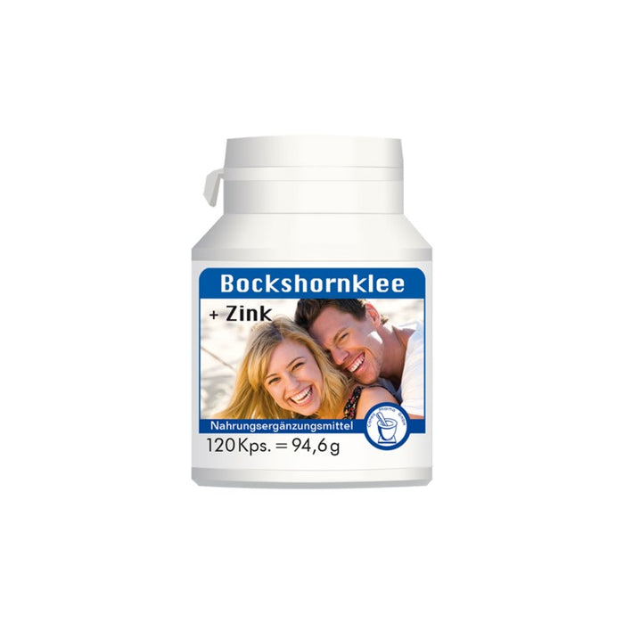 Canea Pharma Bockshornklee + Zink Kapseln, 120 St. Kapseln