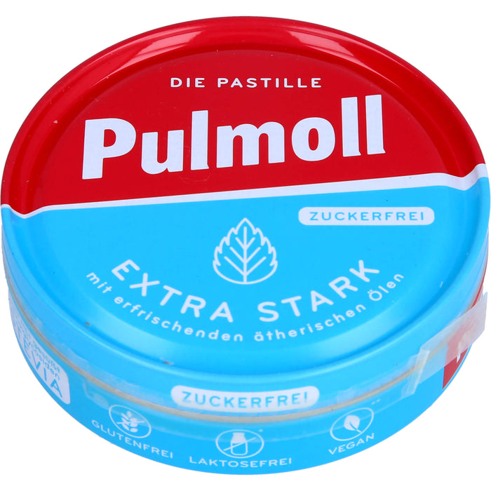 Pulmoll Pastillen extra stark + Vitamin C zuckerfrei, 50 g Candies