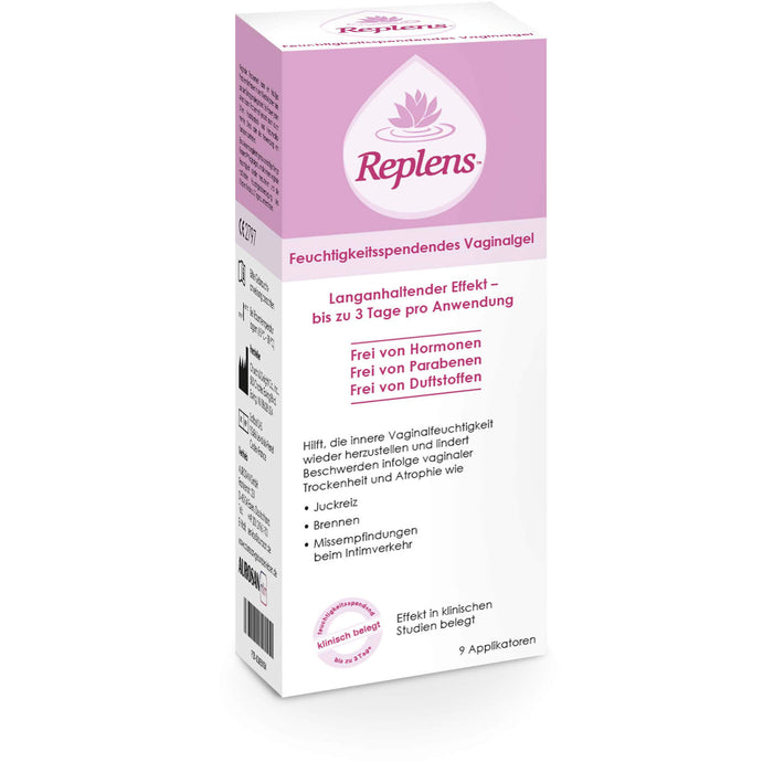 Replens feuchtigkeitspendendes Vaginalgel, 9 pc Gel