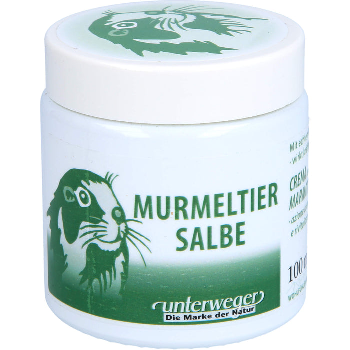 Unterweger Murmeltier Creme, 100 ml Cream